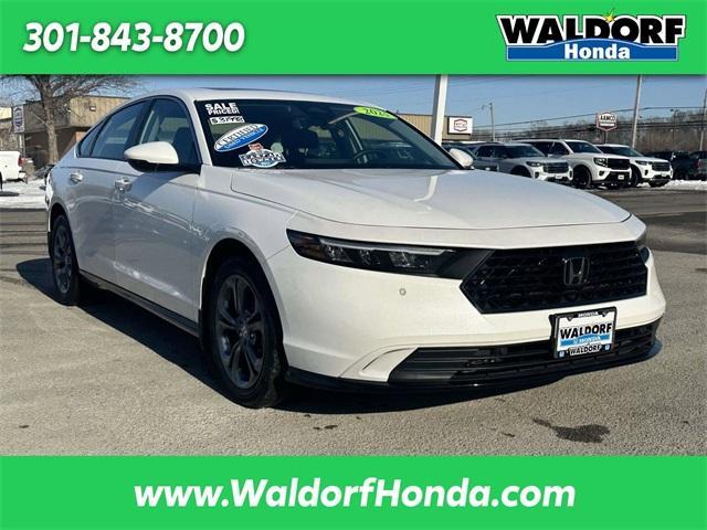 used 2025 Honda Accord Hybrid car, priced at $30,498