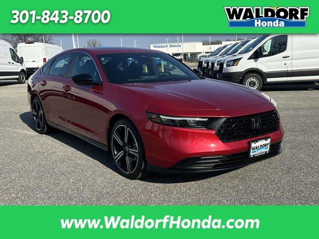 used 2024 Honda Accord Hybrid car, priced at $28,498