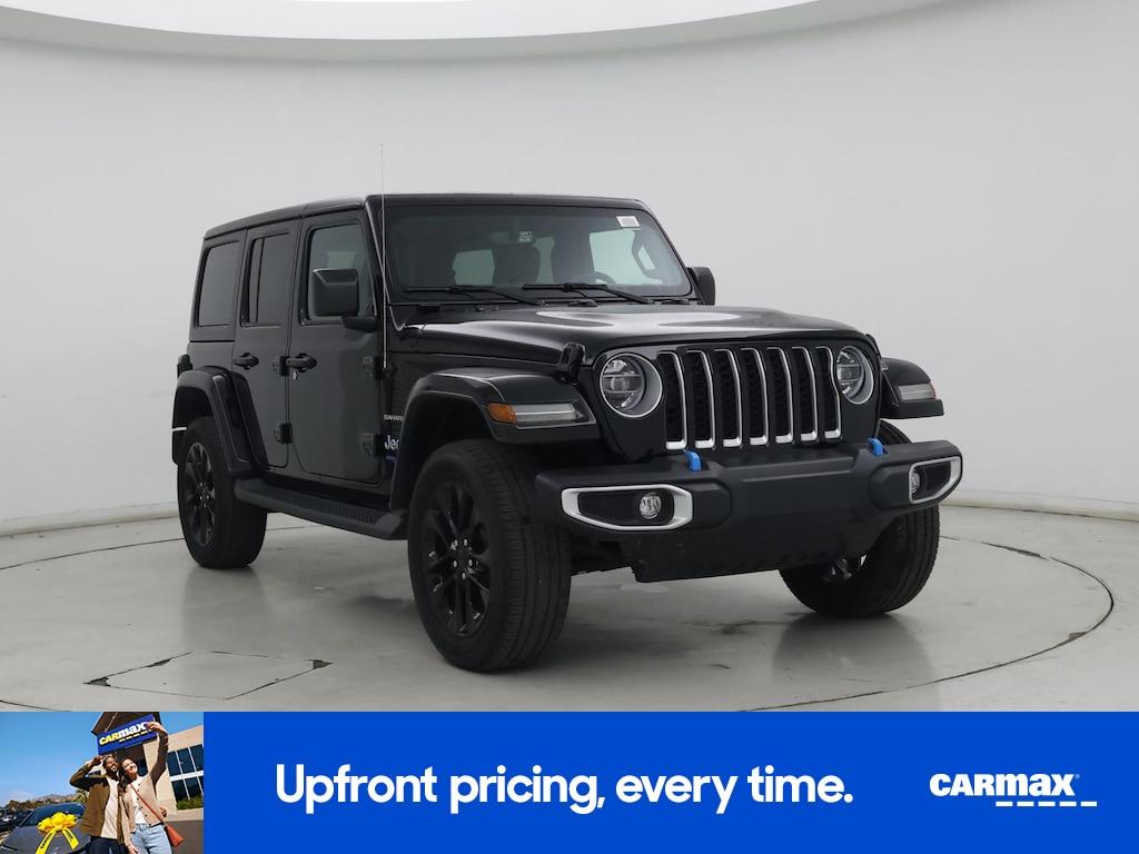 used 2022 Jeep Wrangler Unlimited 4xe car, priced at $33,998