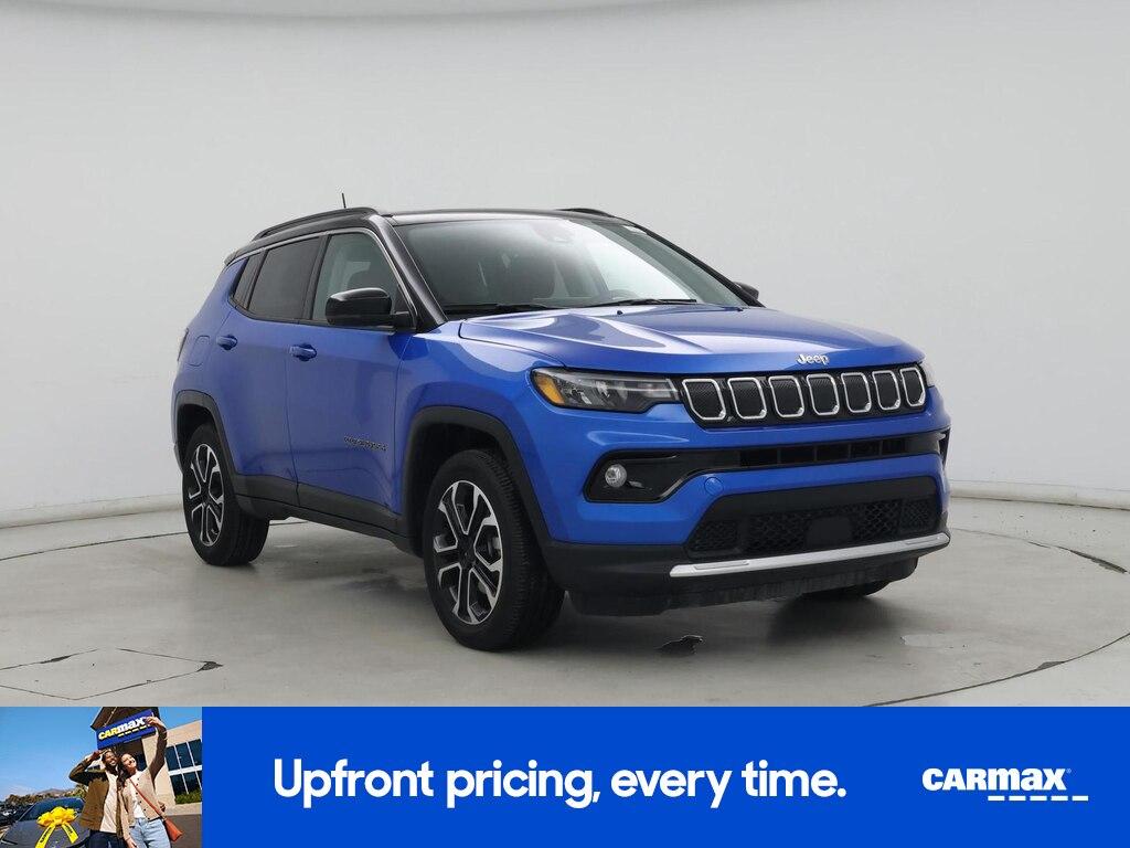 used 2022 Jeep Compass car, priced at $24,998