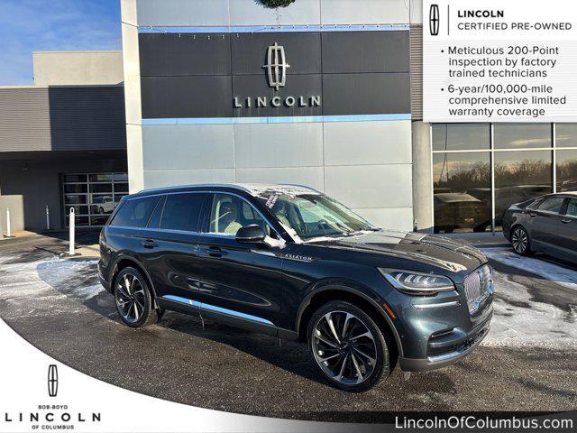 used 2023 Lincoln Aviator car, priced at $42,985