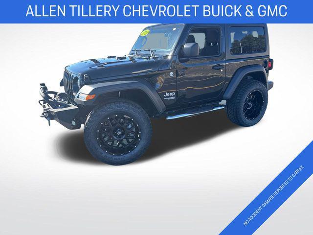 used 2019 Jeep Wrangler car, priced at $19,437