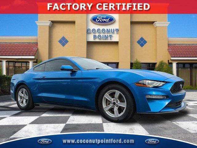 used 2021 Ford Mustang car, priced at $19,000