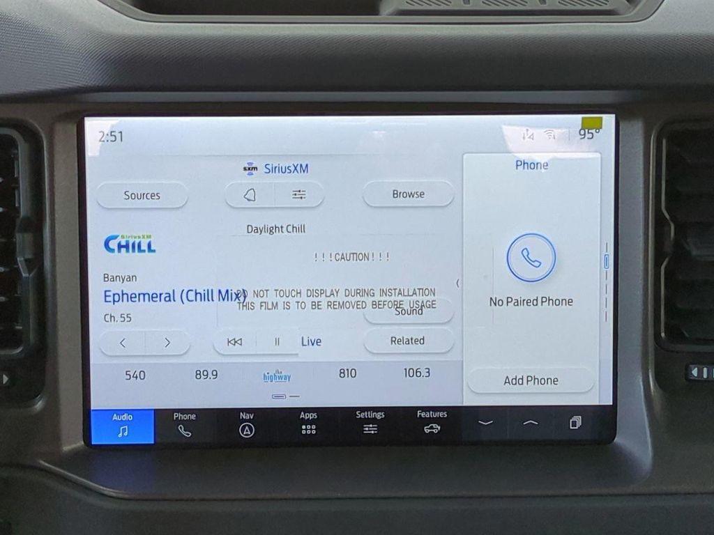 new 2025 Ford Bronco car, priced at $42,236