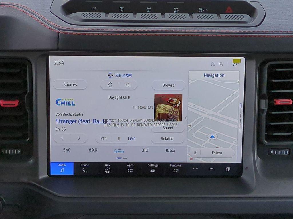 new 2025 Ford Bronco car, priced at $89,800