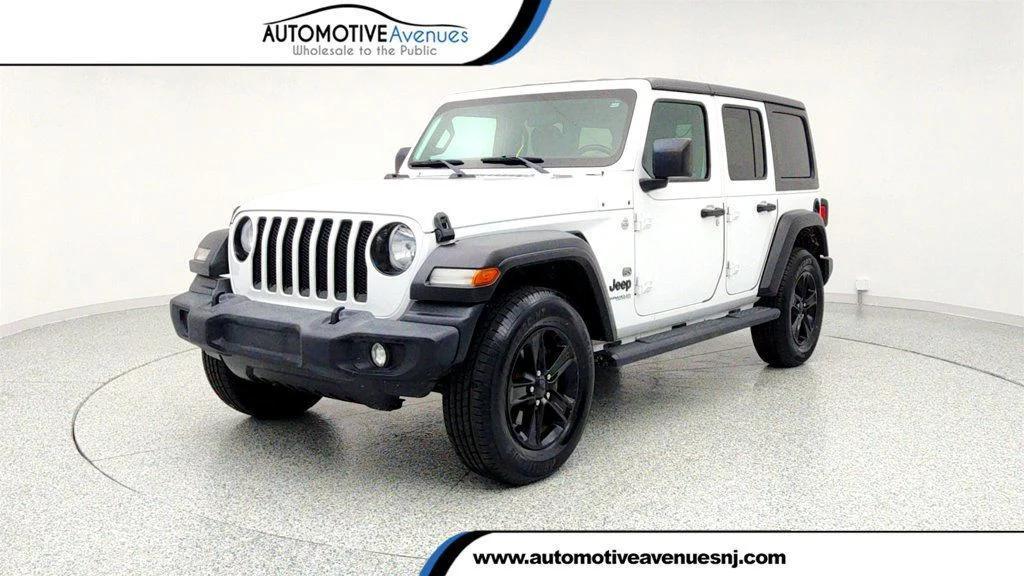 used 2019 Jeep Wrangler Unlimited car, priced at $22,195