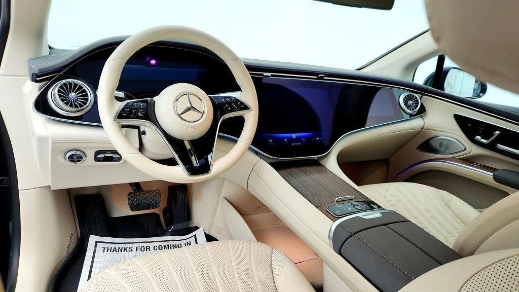 used 2023 Mercedes-Benz EQS 580 car, priced at $52,495