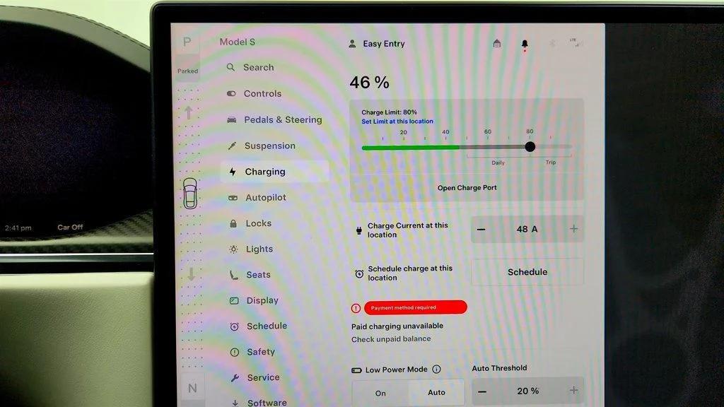 used 2021 Tesla Model S car, priced at $46,995