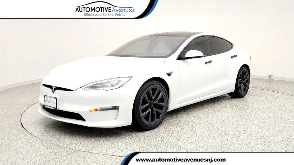 used 2021 Tesla Model S car, priced at $49,995