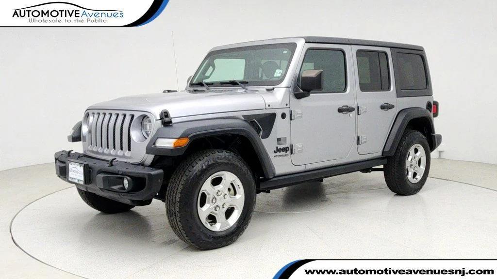 used 2021 Jeep Wrangler Unlimited car, priced at $25,595