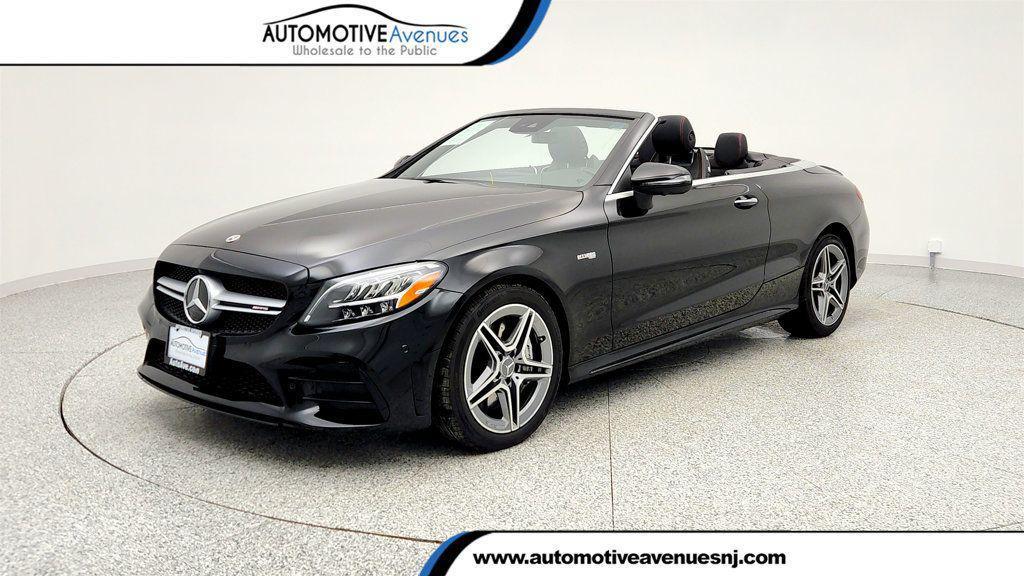 used 2023 Mercedes-Benz AMG C 43 car, priced at $53,495