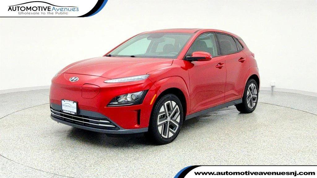 used 2022 Hyundai Kona EV car, priced at $12,495