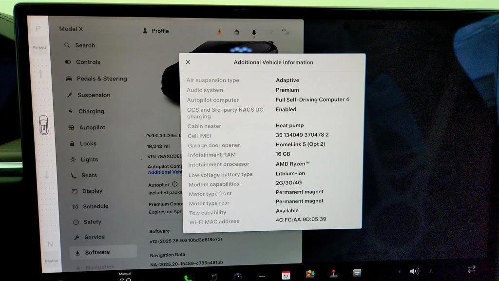 used 2024 Tesla Model X car, priced at $64,995