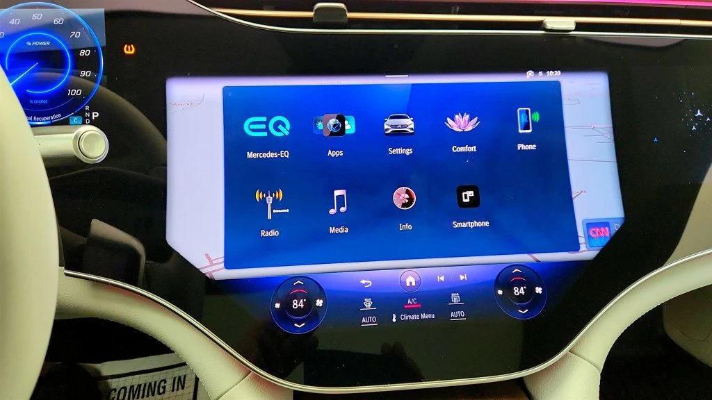 used 2023 Mercedes-Benz EQS 580 car, priced at $56,395