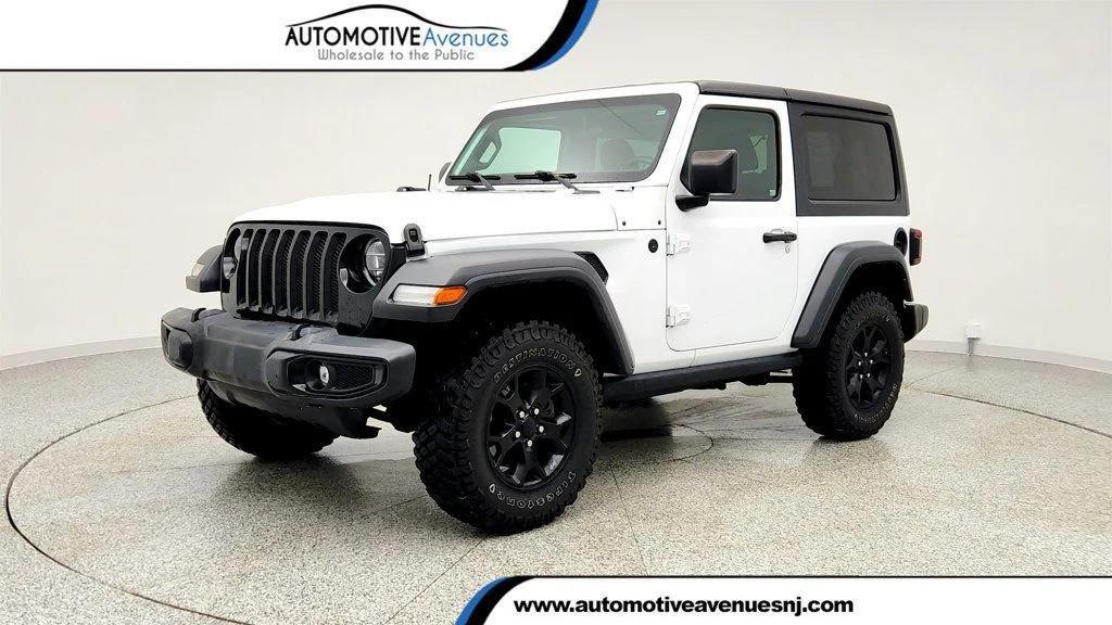 used 2021 Jeep Wrangler car, priced at $22,495