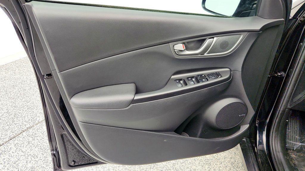 used 2021 Hyundai Kona EV car, priced at $12,495