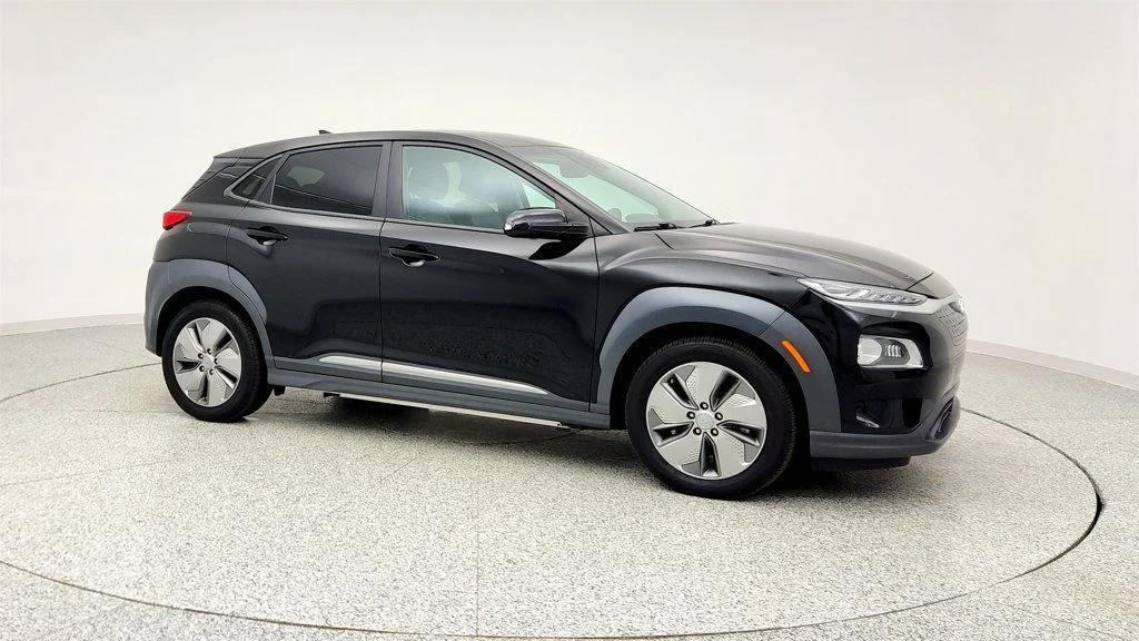 used 2021 Hyundai Kona EV car, priced at $12,495