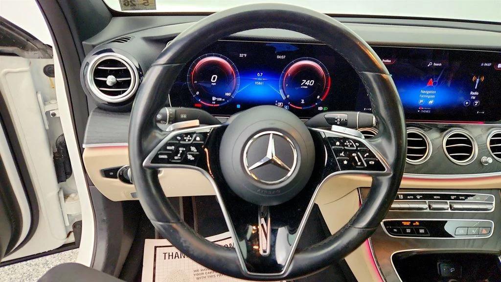 used 2021 Mercedes-Benz E-Class car, priced at $19,995