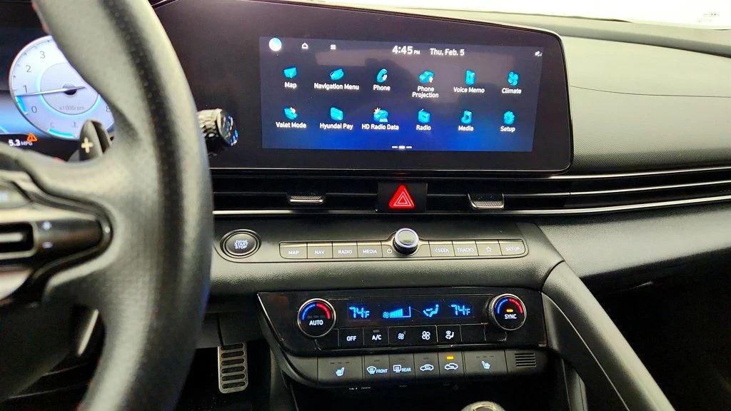 used 2023 Hyundai Elantra car, priced at $16,595