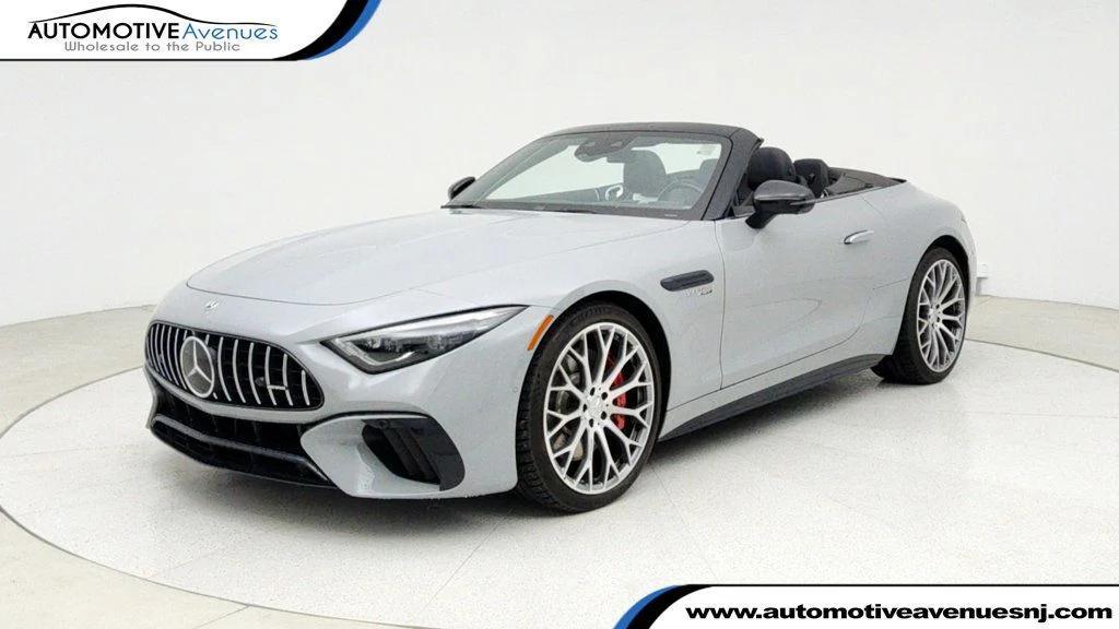 used 2022 Mercedes-Benz AMG SL 55 car, priced at $73,995