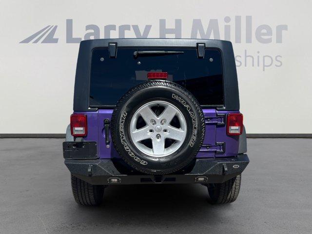 used 2017 Jeep Wrangler Unlimited car, priced at $19,467