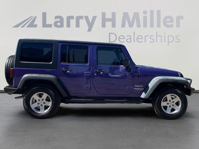 used 2017 Jeep Wrangler Unlimited car, priced at $19,467