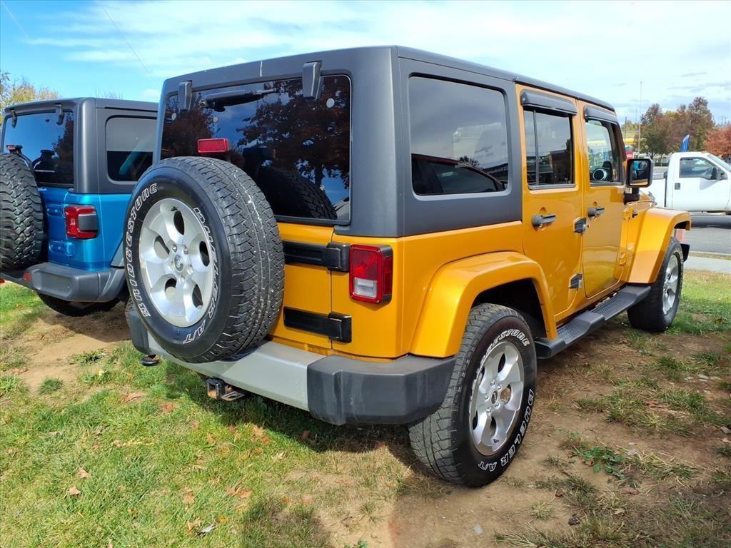 used 2014 Jeep Wrangler Unlimited car, priced at $13,526
