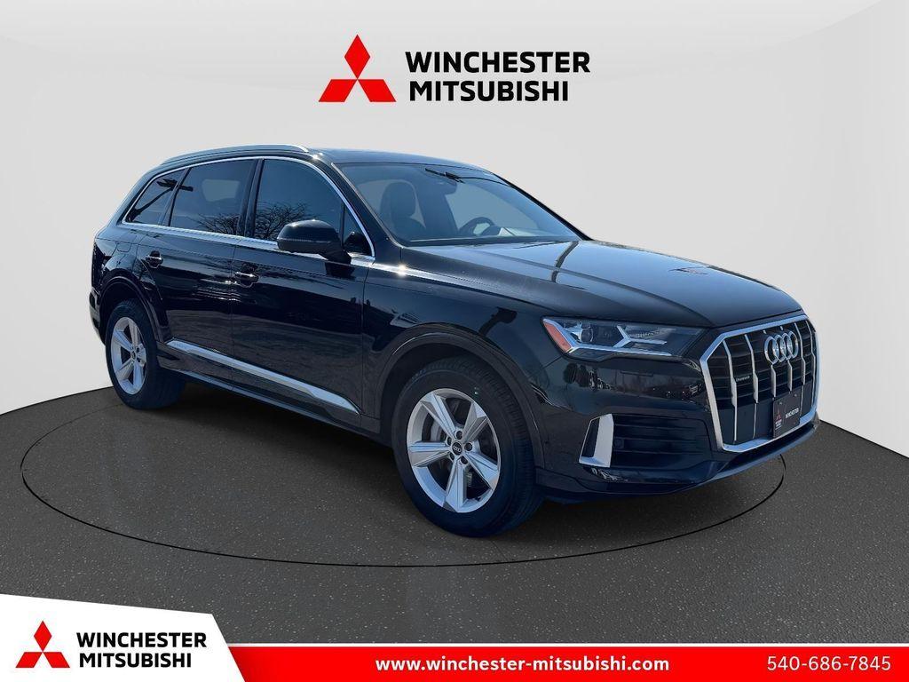 used 2021 Audi Q7 car, priced at $24,637