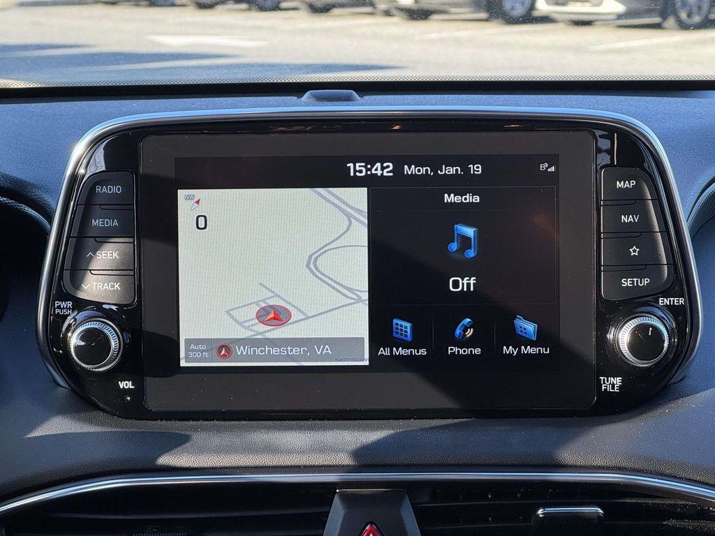 used 2020 Hyundai Santa Fe car, priced at $17,495