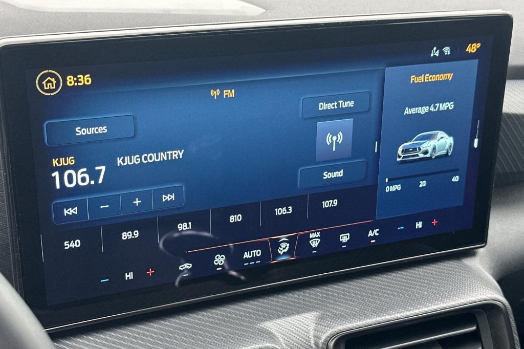 new 2026 Ford Mustang car, priced at $51,205