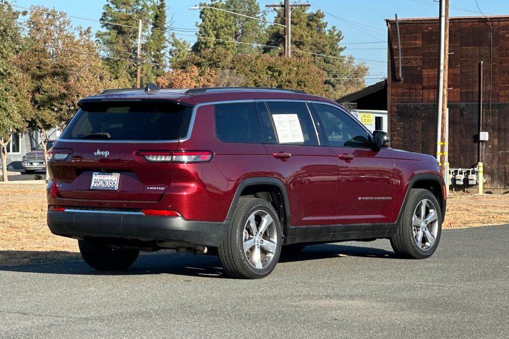 used 2021 Jeep Grand Cherokee L car, priced at $25,907