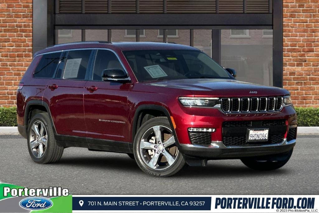 used 2021 Jeep Grand Cherokee L car, priced at $26,695