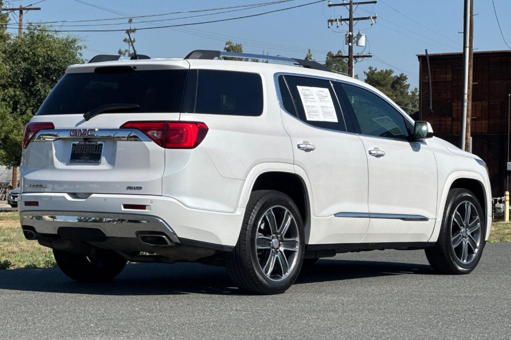 used 2018 GMC Acadia car, priced at $21,000