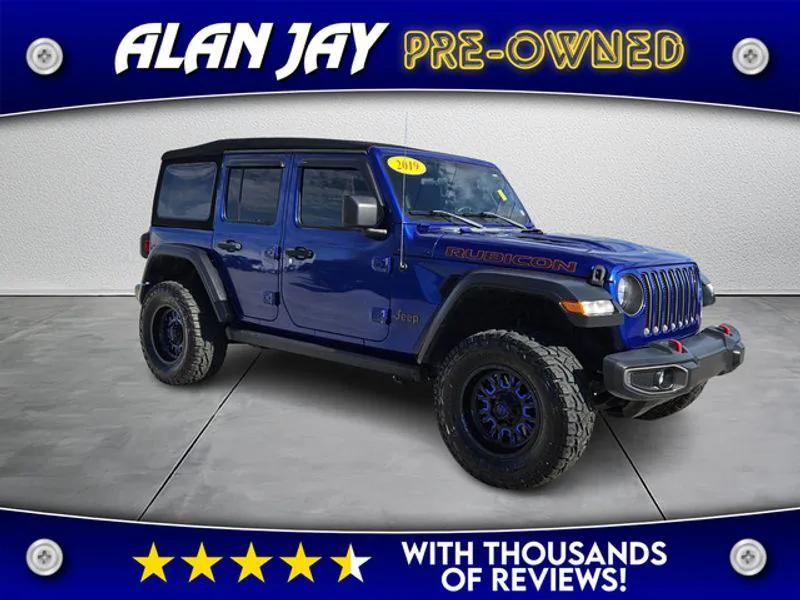 used 2019 Jeep Wrangler Unlimited car, priced at $40,795