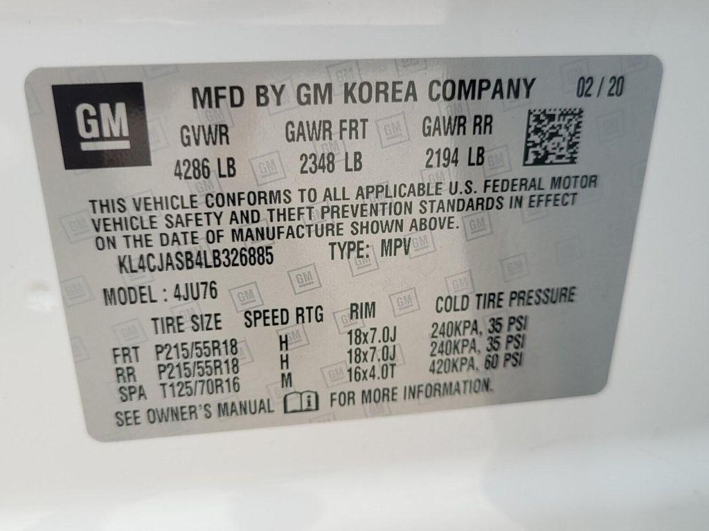 used 2020 Buick Encore car, priced at $25,991