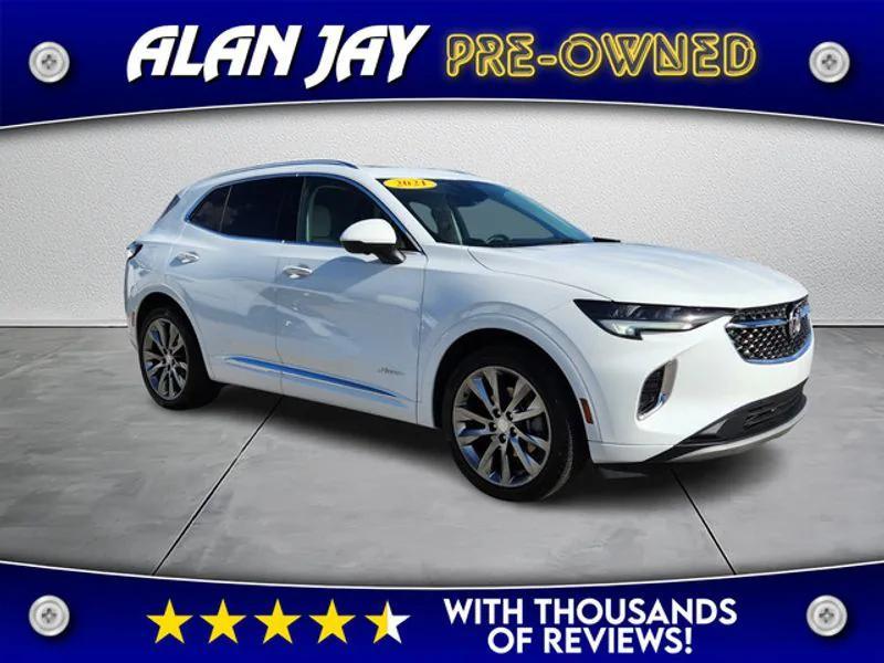 used 2021 Buick Envision car, priced at $28,500