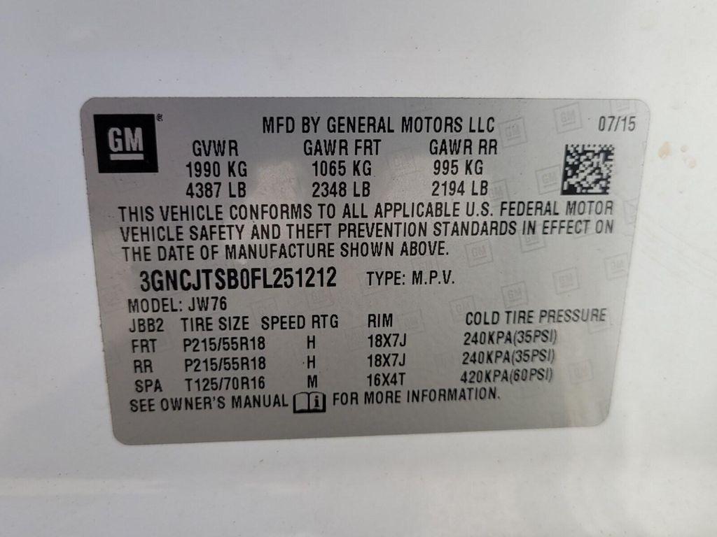 used 2015 Chevrolet Trax car, priced at $14,995