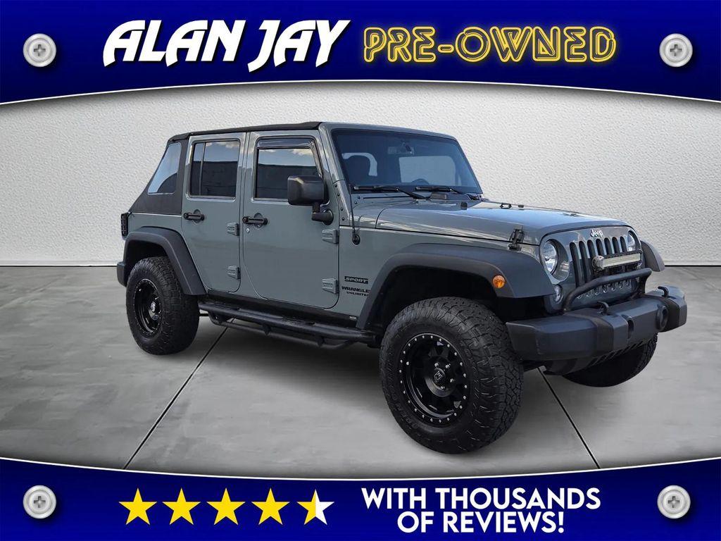 used 2015 Jeep Wrangler Unlimited car