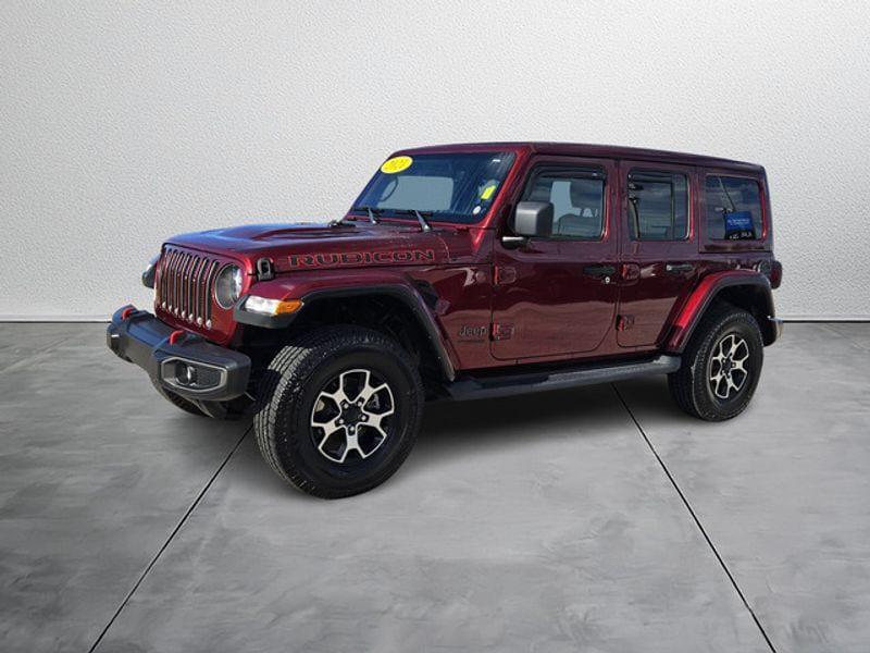 used 2021 Jeep Wrangler Unlimited car, priced at $32,476