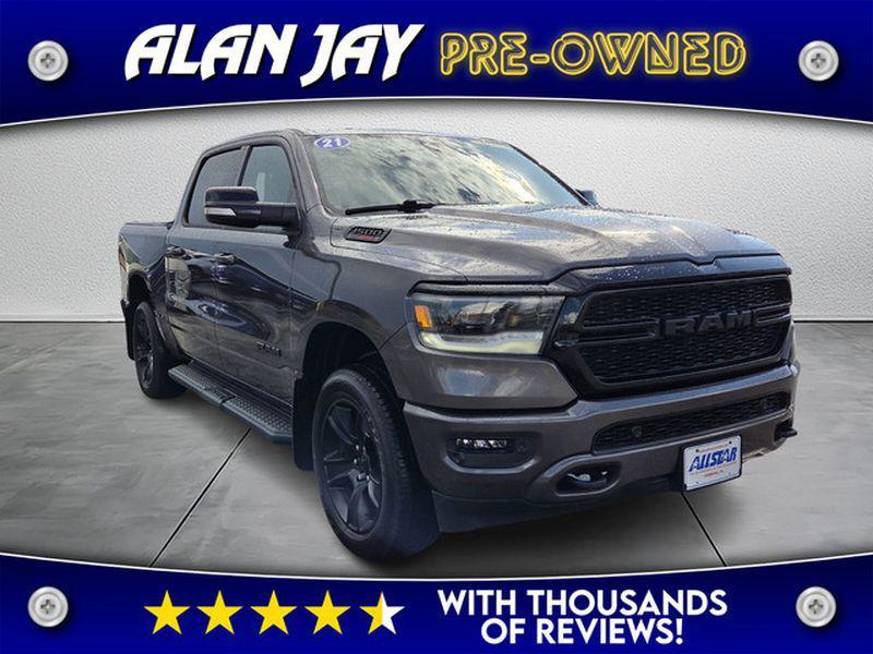 used 2021 Ram 1500 car, priced at $35,950