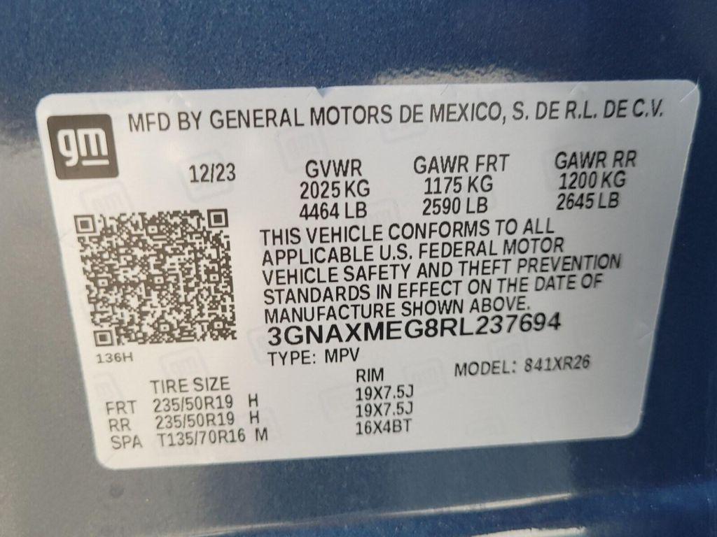 used 2024 Chevrolet Equinox car, priced at $33,991