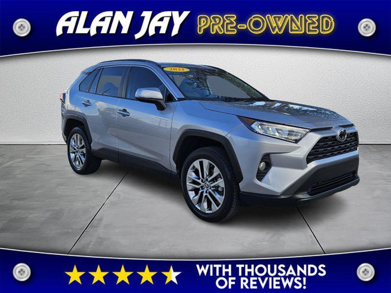 used 2021 Toyota RAV4 car, priced at $25,400