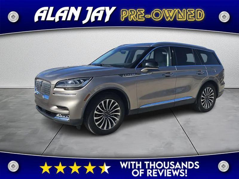 used 2021 Lincoln Aviator car, priced at $40,157