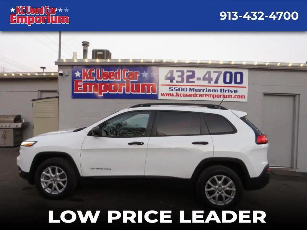 used 2016 Jeep Cherokee car, priced at $6,497