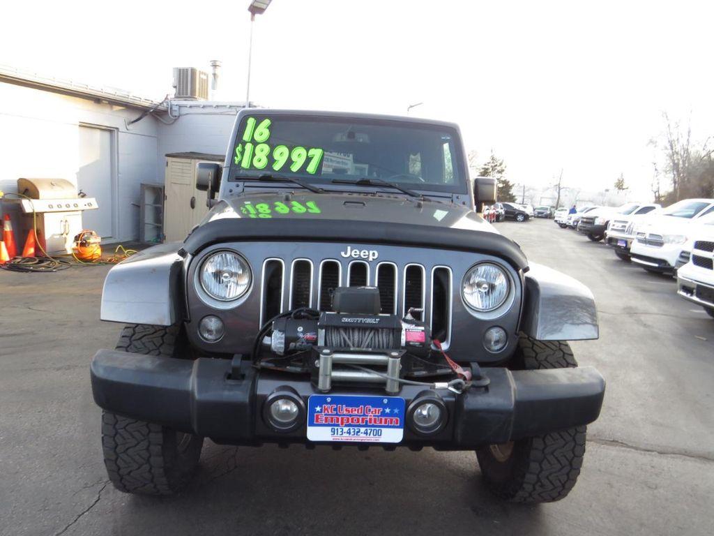 used 2016 Jeep Wrangler Unlimited car, priced at $18,997