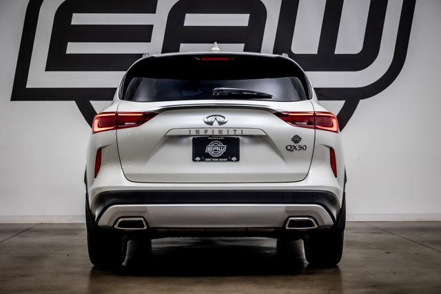 used 2022 INFINITI QX50 car, priced at $24,997