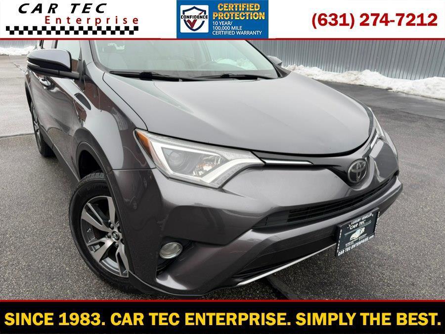used 2018 Toyota RAV4 car, priced at $17,990