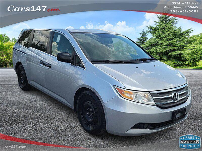 2012 Alabaster Silver Metallic Honda Odyssey