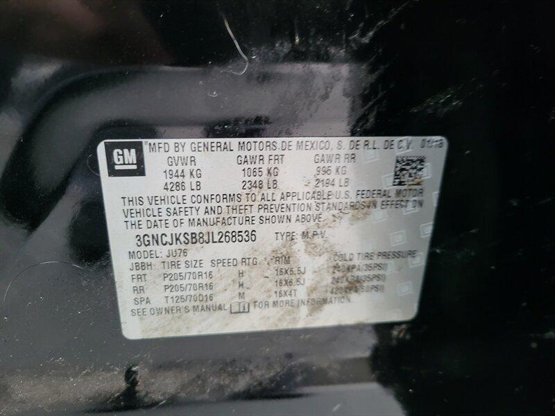 used 2018 Chevrolet Trax car, priced at $5,995