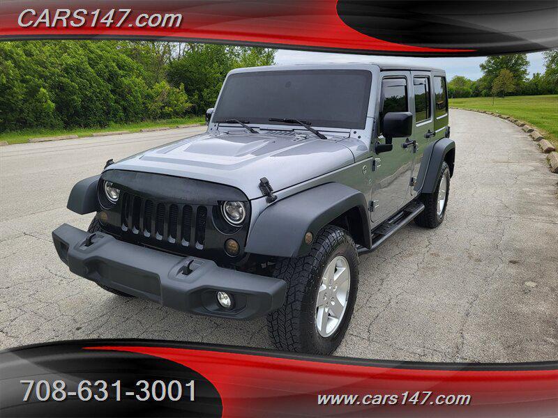 used 2015 Jeep Wrangler Unlimited car, priced at $12,995